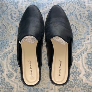 Pierre Dumas Black Mules